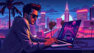 程序员野了！AI创始人用嘴写代码，要抢在GTA6前发布